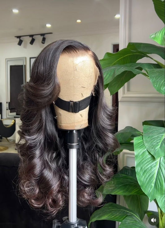 Body Wave - Human Blend Hair Wig