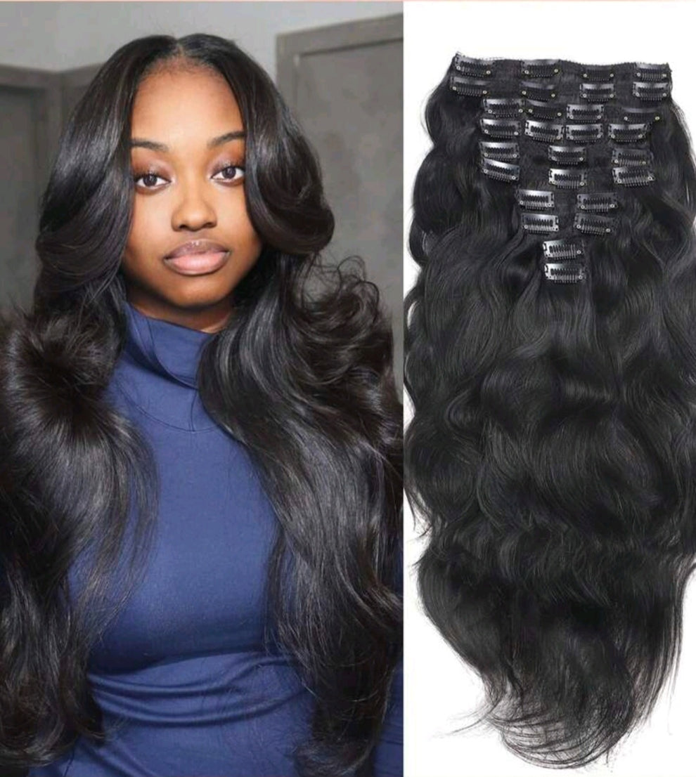 Natural Wave Extensions - Clip-Ins