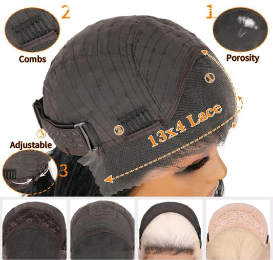 Body Wave - Human Blend Hair Wig