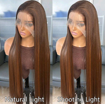 Brown - Lace Front Wig