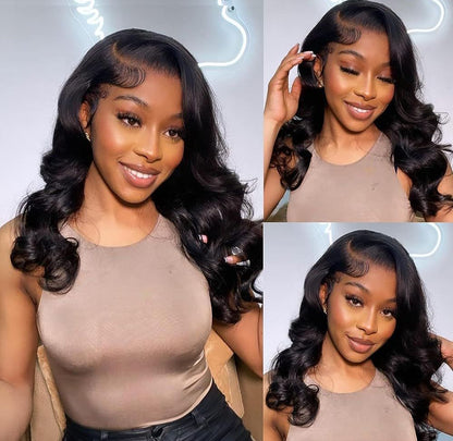 Body Wave - Human Blend Hair Wig