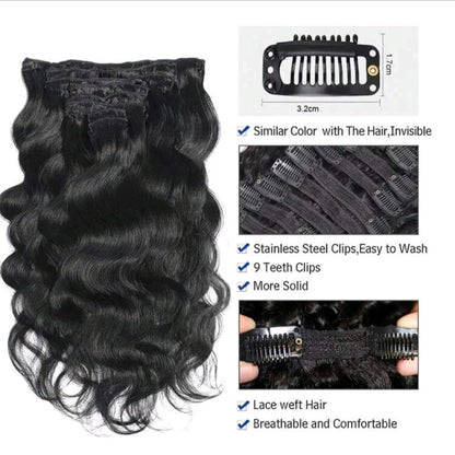 Body Wave Extensions - Clip-ins