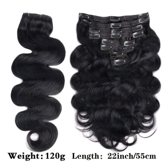 Body Wave Extensions - Clip-ins