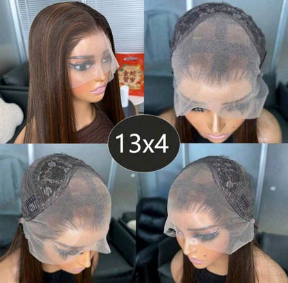 Brown - Lace Front Wig