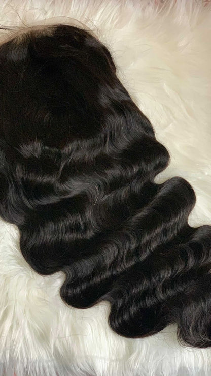Body Wave - Human Blend Hair Wig